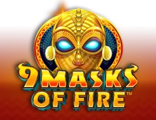 Logo of 9 Masks of Fire from Gameburger Studios at Nordspin Casino