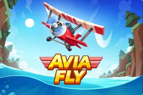 Avia Fly Game slot logo by InOut at Nordspin CasinoAvia Fly Game