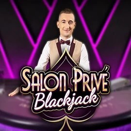 Blackjack Salon Privé slot logo by Ezugi at Nordspin Casino