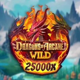 Logo of Dragons of Arcane Wild from Foxium at Nordspin Casino