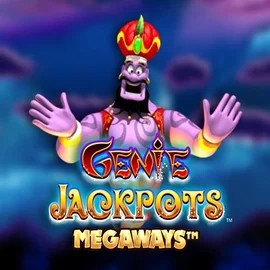 Genie Jackpots Megaways slot logo by Blueprint Gaming at Nordspin CasinoGenie Jackpots Megaways