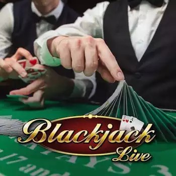Live Blackjack slot visual from Evolution available on nord-spin.com