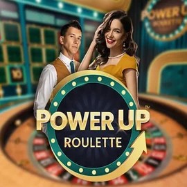 PowerUP Roulette logo by Pragmatic Play at Nordspin Casino