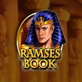 Ramses Book Deluxe slot logo by Gamomat at Nordspin CasinoRamses Book Deluxe