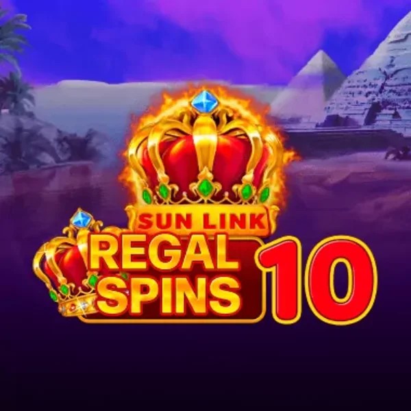 Regal Spins 10 logo by PatePlay at Nordspin Casino