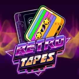 Retro Tapes slot logo by Push Gaming at Nordspin CasinoRetro Tapes