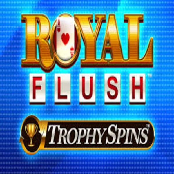 Royal Flush Trophy Spins logo by Greentube at Nordspin Casino