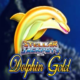 Logo of Dolphin Gold with Stellar Jackpots from Lightning Box Game at Nordspin Casino
