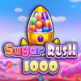 Logo of Sugar Rush 1000 from Pragmatic Play at Nordspin Casino